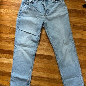 Everlane Light Wash Organic Cotton Jeans
